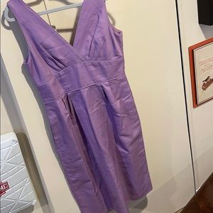 J.Crew Purple sheath suiting dress.